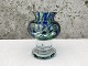 See glassworks 
/ Kosta, 
Candlestick, 
with blue and 
green stripes, 
15.5cm high, 
13cm in 
diameter, ...