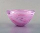 Kosta Boda, 
Sweden. Light 
holder in pink 
and clear art 
glass. Late 
20th century.
In very good 
...