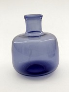 Holmegård blue glass vase sold