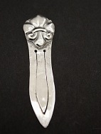 French Lily Bookmark 6 cm. 830 silver. 