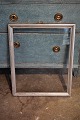 French 1800 Century silver frame with fine patina and the original glass.Outer dimensions: ...