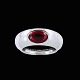 Georg Jensen. 
18k White Gold 
Ring with 
Rubelit #1492 - 
Eclipse - 56mm
Designed by 
Kim ...