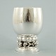 Georg Jensen; A Grapes cup of sterling silver #296B