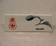 Bing and 
Grondahl 
Sellers Sign 
for commercial 
of B&G Pattern 
Korinth ca 4 x 
10 cm Marked 
with ...