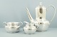 Cohr silver 
coffee set. 
Cohr; Coffee 
set of sterling 
silver, 
comprising 
coffe pot, 
creamer and ...