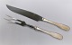 Hans Hansen. 
Silver cutlery. 
Susanne. 
Carving set. 
Sterling (925). 
Length 28 cm.