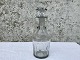 Glass carafe, 
With curved 
abrasions at 
bottom, 24cm 
high, 8.5cm in 
diameter * Nice 
used condition 
*