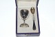 Silver egg 
beaker with 
spoon in 
original box
Stamped 
800-830 p
Nice and well 
maintained ...