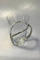 Georg Jensen 
Sterling Silver 
Bottle 
Holder/Toddy 
Glass Holder No 
790  Glass 
Measures 8.5 cm 
x ...