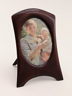 Mahogany picture frame