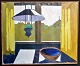 Ewens, Leif 
(1914 - 2001) 
Denmark: 
Interior. Oil 
on canvas. 
Signed. 80 x 98 
cm.
Framed.