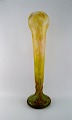 Daum Nancy, 
France. 
Colossal art 
deco floor vase 
in frosted 
mouth blown art 
glass carved 
with ...