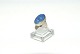 Elegant silver 
ring with lapis
Str 57
Stamped OB in 
1995-1998 Ole 
Jacobsen
Nice and well 
...