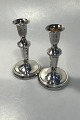 Cito(V. 
Petersen) 
Silver 
Candlesticks(2) 
H 14 cm(5 33/64 
in) Combined 
filled weight 
300 gr/10.60 
...