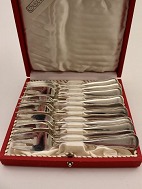 Cohr old danish cake forks 13 cm. 12 pcs. No. 392973 sold