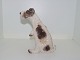 Dahl Jensen dog 
figurine, 
seated 
wire-haired 
foxterrier.
The factory 
mark tells, 
that this ...