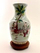 Vase with Chinese motifs