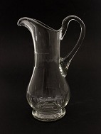 Holmegård glass pitcher