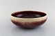 Sven Wejsfelt 
for Gustavsberg 
Studio Hand. 
Unique bowl in 
glazed 
ceramics. Dated 
1988. Beautiful 
...