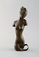 Art Deco sculpture by Karl Hagenauer Vienna, Austria. Nude woman in bronze. 
1930