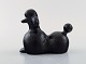 Lisa Larson for K-Studion / Gustavsberg. Black poodle in glazed ceramics. 20th 
century.
