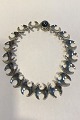 Georg Jensen 
Sterling Silver 
Necklace No 
130B Hematite  
Henning Koppel 
Measures 41 cm 
(16 9/64 ...