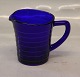 Deep Blue 
Pitcher 
Vandkande 17 cm 
1l  Broksoe, 
Holmegaard 
glass 
1938-1941, 
design Jacob E 
Bang