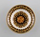 Gianni Versace for Rosenthal. "Barocco" porcelain bowl with gold decoration. 
20th century.
