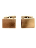 Cufflinks gold plated sterling silver