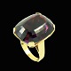 Boy Johansen. 
14k Gold Ring 
with large 
Faceted 
Amethyst
Designed and 
crafted by 
Svend Erik Boy 
...