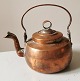 Small 19th 
century copper 
pot. Marked on 
the handle. 
Have some 
repairs. H. 13½ 
cm incl. lid
