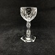 Height 9.5 cm.
Some of thise 
glasses have 
minor chips on 
the angular 
foot - it is 
almost ...
