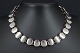 Georg Jensen 
silver 
jewellery. 
Nanna Ditzel 
for Georg 
Jensen; A 
necklace made 
of sterling ...