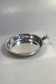 Cohr Silver Dish/Plate with cat