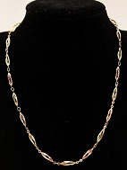 14 carat multicolor gold necklace
