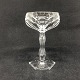 Height 14.5 cm.Haakon crystal champagne bowl from the Belgian Val Saint Lambert.The ...