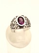 Sterling silver 
ring size 52 
with amethyst 
No. 395839