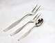 Carving fork, 
serving fork 
and teaspoon in 
Charlotte by 
Hans Hansen. 
Ask for number 
in stock. ...