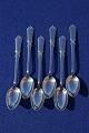 Danish silver 
flatware 
cutlery Danish 
table 
silverware of 
three Towers 
silver.
6 tea spoons 
...