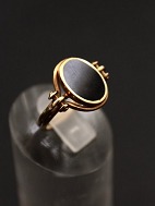 14 carat gold ring  with carneol