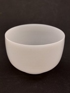 Milk colored opaline sugar bowl