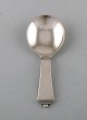 Georg Jensen "Pyramid" jam / marmelade spoon in sterling silver. Dated 1933-44.
