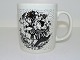 Bjorn Wiinblad 
art pottery, 
monthly mug, 
August - Bye 
Bye.
Produced at 
Nymolle ...