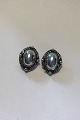 Georg Jensen 
Sterling Silver 
Annual Ear 
Rings (clips) 
1995 Measures 
2.5 cm(1 in)