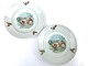 Child plates, 
Deep & flat 
plate, 19.5cm 
in diameter, 
Landscape of 
hens in the 
countryside * 
Nice ...