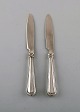 Carl M. Cohr, 
Denmark. Two 
"Old Danish" 
fruit knives in 
all silver 
(830). Dated 
...