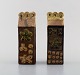 Bertil Vallien 
for 
Gustavsberg. 
Two "Baghdad" 
sculptures in 
glazed 
ceramics. 
1960's.
Measures: ...