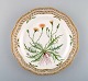 Royal Copenhagen Flora Danica, Round dish or Dinner plate with pierced border.
