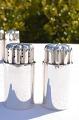 Georg Jensen silver  Bernadotte Pepper & Salt shaker 834