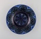 Friedl Holzer 
Kjellberg for 
Arabia. Bowl in 
glazed 
ceramics. 
Flowers and 
beautiful glaze 
in blue ...